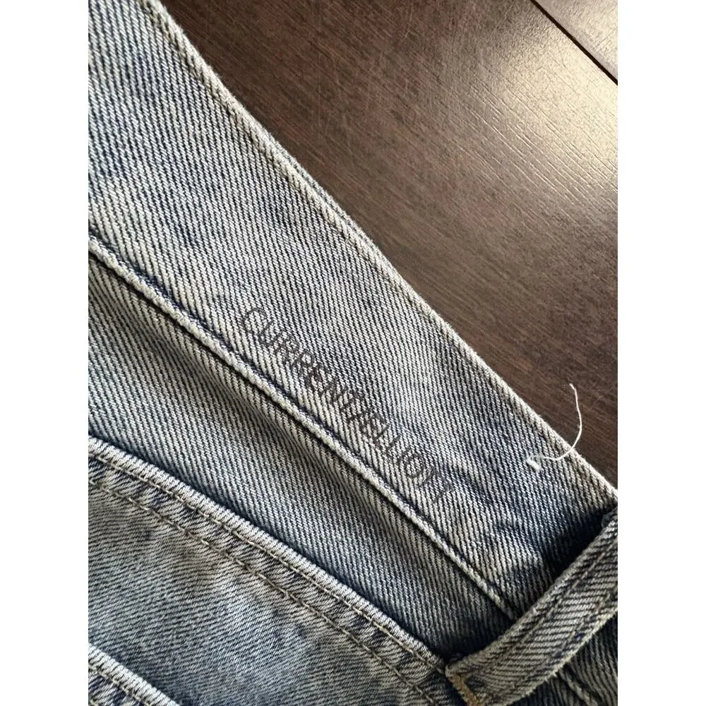 Current Elliott The Stovepipe Jeans Hartley Button Fly Slim Straight Sz32X31 NWT
